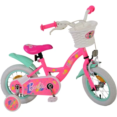 Abbildung von Barbie Kinderfahrrad 12 Zoll, Rosa