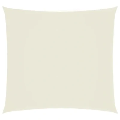 Abbildung von vidaXL Sonnensegel Wasserfest Sonnenschutz Windschutz Sonnendach UV Schutz Garten Terrasse Balkon Oxford Gewebe Quadratisch 7x7m Creme
