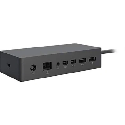 Abbildung von Microsoft 1661 Dock Station für Mobiltelefone (Microsoft Surface Cover, Tablet, Pro 3, 4 Oberflächenbuch, Schwarz) (Generalüberholt)