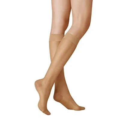 Abbildung von KUNERT Damen Kniestrümpfe Glatt &amp; Softig 20 hautfreundlich DEN Cashmere 0540 35 38