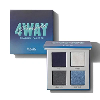 Abbildung von Haus Laboratories By Lady Gaga: FOUR WAY SHADOW Palette GLAM ROOM NO 1 FAME, 4er Lidschattenpalette In 9 Nuancen Oder 10er Mit Matten, Metallischen Und Schimmernden Lidschatten