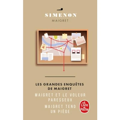 Abbildung von Les Grandes Enquetes de Maigret: Maigret et le voleur paresseux tend un piège (Ldp Simenon)