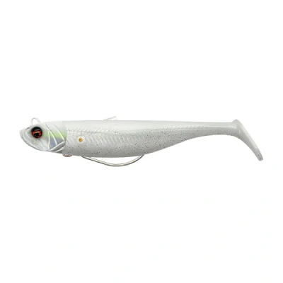 Abbildung von Savage Gear Minnow Wl Weißes Perlsilber 10cm 16g Gummifisch
