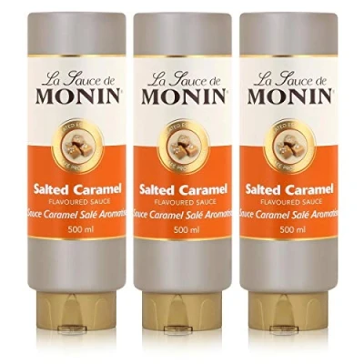 Abbildung von Monin Sauce Salted Caramel 6 x 0,5 l