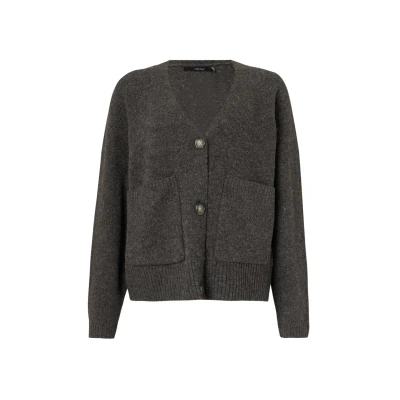 Abbildung von VERO MODA Vmboom Ls V Neck Button Cardigan Ga Noos