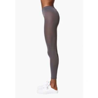 Abbildung von Esprit Cotton Capri UNI Leggings Strümpfe, Damen, Größe: 38 40, Stone grey