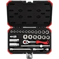 Abbildung von Red Steckschlüssel Satz 3/8&quot;, 26 teilig
