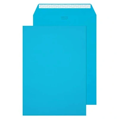 Abbildung von Blake Creative Colour 410P Briefumschläge Haftklebung Tiefblau C4 229 x 324 mm 120g/m² 250 Stück