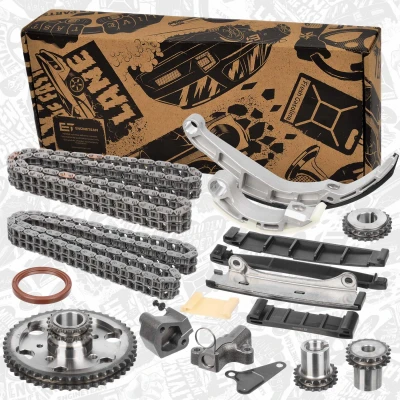Abbildung von ET ENGINETEAM RS0026 Steuerkettensatz Duplex NISSAN: NP300 Navara Pickup, Pathfinder 3, Murano II