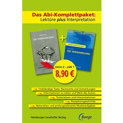 Abbildung von Die Verwandlung Das Abi Komplettpaket: Lektüre plus Interpretation.: Königs Erläuterung mit kostenlosem Hamburger Leseheft