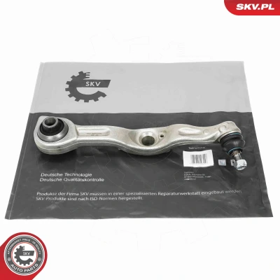 Abbildung von ESEN SKV 69SKV292 Querlenker mit Gummilager, Kugelgelenken, ohne Lager Vorderachse unten, rechts Stahl 19,4mm
