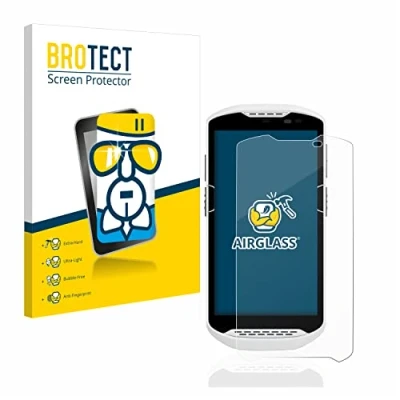 Abbildung von BROTECT Schutzglas für Zebra TC57 Schutzfolie Panzer Folie Glas [Extrem Kratzfest 9H, Anti Fingerprint, Ultra Transparent]