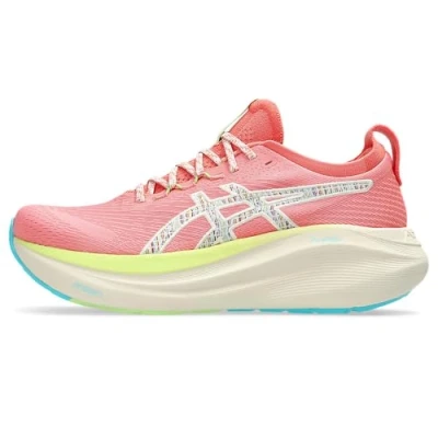 Abbildung von Asics Gelnimbus 27 TR Laufschuh Straße, Damen, Größe: 42, Nature bathing guava Schuhe