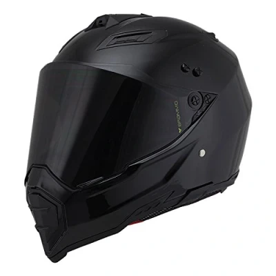 Abbildung von Woljay Off Road Helm Motocross Motorradhelm Motocrosshelme Fahrrad ATV (L, Schwarz)