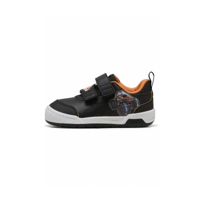 Abbildung von PUMA x HOT WHEELS™ MONSTER TRUCKS Multiflex 2 Sneakers Toddlers, Schuhe, Schwarz/Schwarz/Orange Glo, 21