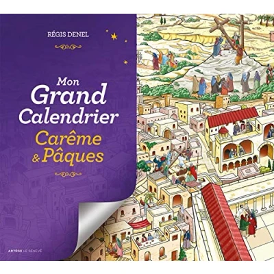 Abbildung von Mon grand calendrier Carême &amp; Pâques: Avec 1 livret