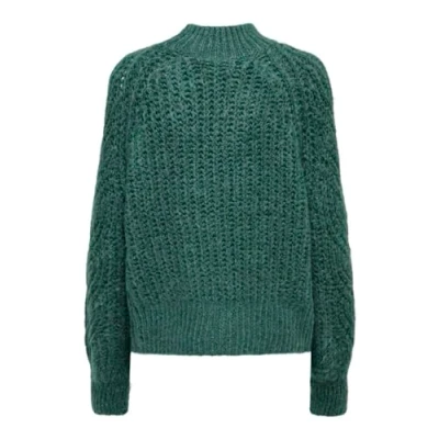 Abbildung von ONLY Damen Onlruby Ls Highneck Bf Knt, Bayberry, M