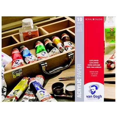 Abbildung von Van Gogh Acrylpapierblock 30 x 40 cm, 400 g, 10 Blatt