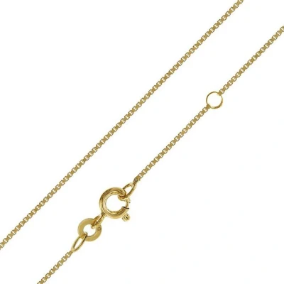 Abbildung von trendor 75619 Kinder Halskette 333 Gold Venezianer Kette 0,7 mm