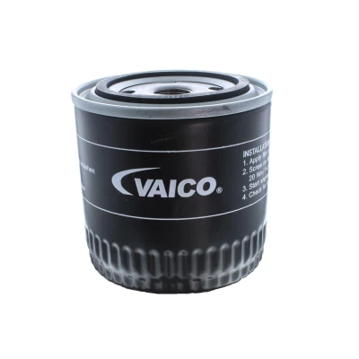 Abbildung von VAICO V10 0318 Ölfilter 3/4 16 UNF Original Qualität mit einem Rücklaufsperrventil Anschraubfilter BMW: 3 Touring, 5 Limousine, Limousine