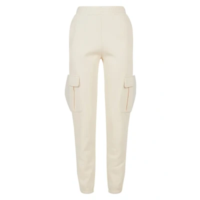 Abbildung von Urban Classics HIGH Waits Cargohose, Damen, Größe: XXL, Whitesand