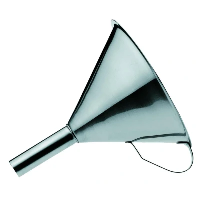 Abbildung von WMF Gourmet Trichter Edelstahl 12 cm, Cromargan mattiert, spülmaschinengeeignet