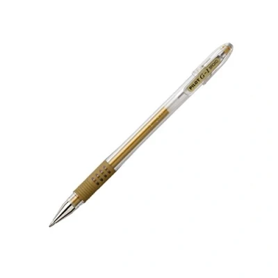Abbildung von 12 x Pilot Gelschreiber G1 10 Grip Metallic 0,6 gold