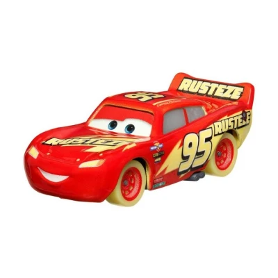 Abbildung von Disney Cars Jackson Storm Glow Racer Spielzeugfahrzeug ab 3 Jahren