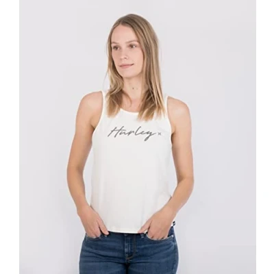Abbildung von Hurley Damen W Oceancare O&amp;o Script Tank T Shirt, Korallenriff, L