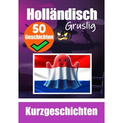 Abbildung von 50 Kurze Gruselgeschichten auf Niederländisch: Eine zweisprachige Reise Deutsch und Geistergeschichten ... (Bücher zum Niederländischlernen, Band 1)