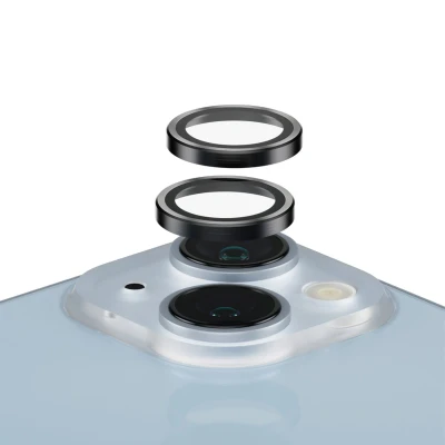 Abbildung von Apple iPhone 14 Panzerglas PanzerGlass Camera Protector Hoop Optic Rings Kameraprotektor für das / Plus