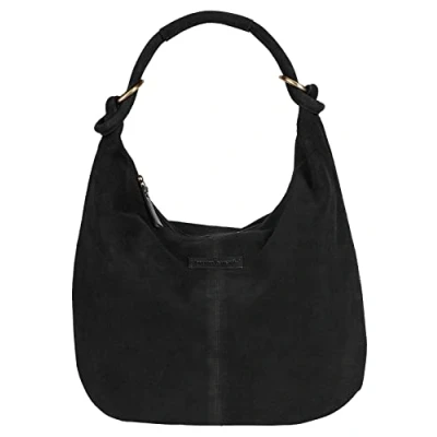 Abbildung von bruno banani Shopper Echt Leder Damen Rauleder Shopper, Handtasche mit Reißverschlussfächern, Einkaufstasche aus Rindleder, leichte Umhängetasche 021856