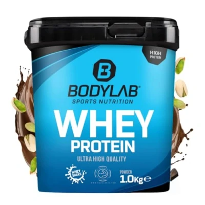 Abbildung von Bodylab24 Whey Protein Pulver, Pistazie Schokolade, 1kg