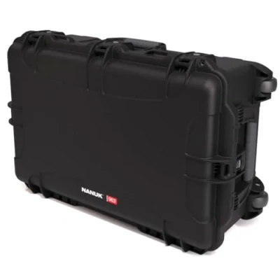 Abbildung von Nanuk 963 Wasserdichter Hartschalenkoffer Mit Rädern und Anpassbarer Schaum Schwarz