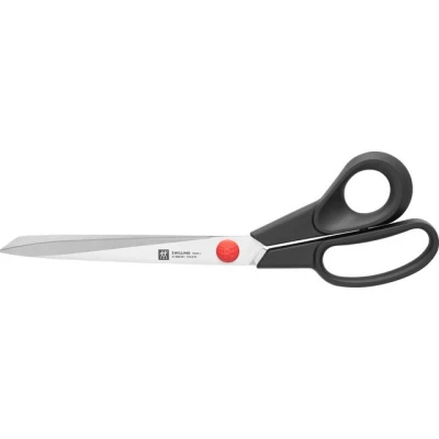 Abbildung von ZWILLING TWIN L Schneiderschere Schere, Stoffschere aus rostfreiem Edelstahl mit Glasfaser verstärktem Griff, 25 CM, Schwarz Silber