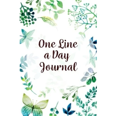 Abbildung von One Line a Day Journal: 365 days Five Years of Memories, Diary, Reflection Book, Dated and Lined 6x9&quot;