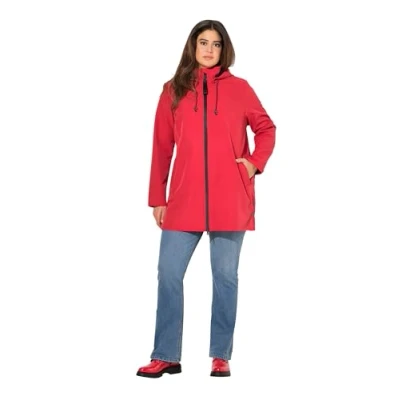 Abbildung von Ulla Popken Parka HYPRAR Softshelljacke Fleecefutter wasserabweisend