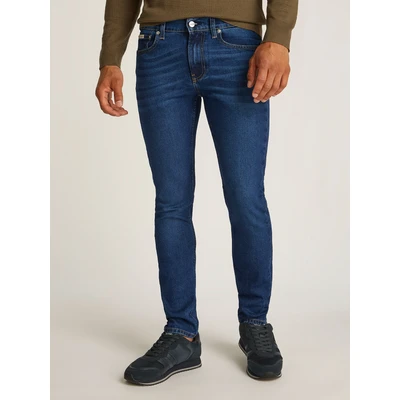 Abbildung von Calvin Klein Jeans Herren Slim Taper Stretch, Blau (Denim Dark), 33W / 30L