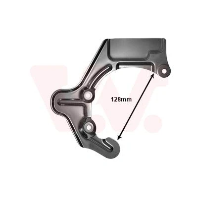 Abbildung von VAN WEZEL 5824372 Ankerblech Vorderachse rechts VOLKSWAGEN: Polo III Schrägheck, Lupo / 3L, SEAT: Arosa