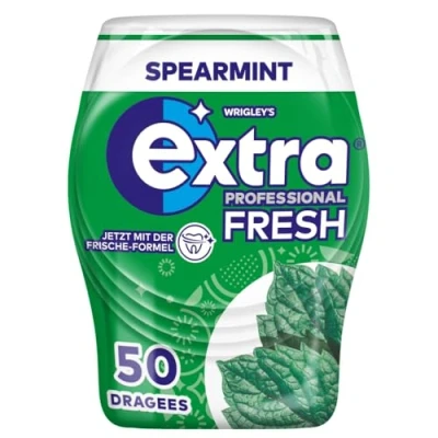 Abbildung von Extra Professional Kaugummi, Frische grüne Minze, 50 Dragees