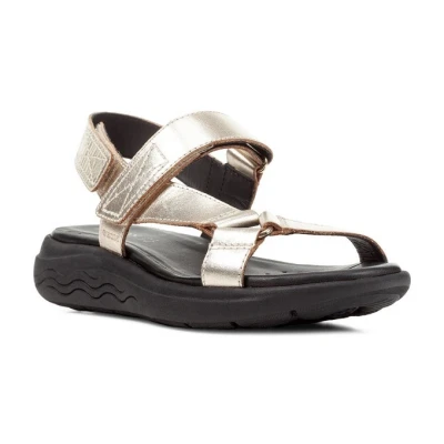 Abbildung von Geox Sandale &quot;D SPHERICA EC5W A&quot;, Sommerschuh, Sandalette, Klettschuh, mit Spezial Membrane