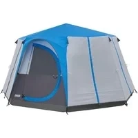 Abbildung von Coleman Octagon mit großen Fenstern, 360 Rundumblick, stabile Stahlstangenkonstruktion, Vollständig integrierte Bodenplane, einfacher Aufbau, 100% Wasserdicht, 8 personen, Party