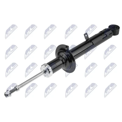 Abbildung von NTY A TY 079 Stoßdämpfer Vorderachse rechts Gasdruck Dämpfer mit Zuganschlagfeder oben Stift, unten Auge LEXUS: GS III (S19) 300 2005 2011