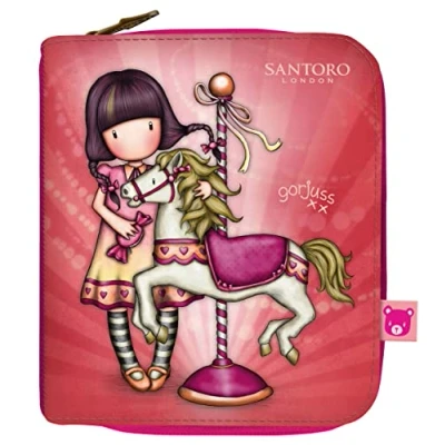 Abbildung von safta Unisex Kinder Geldbörse Gorjuss Fairground Carousel 10X12X3CM, bunt, Einheitsgröße