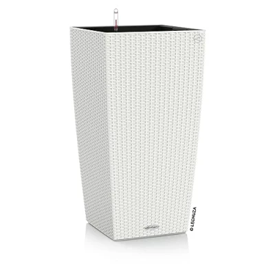 Abbildung von Lechuza® Pflanzkübel Lechuza Pflanzgefäß Cubico Cottage 30 weiß 15226