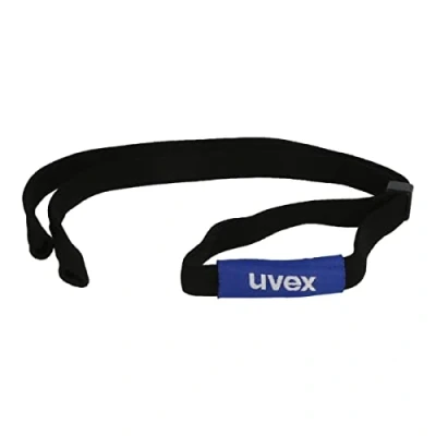 Abbildung von uvex eyewear strap Brillenband zum Aufstecken auf eine Sportbrille leicht &amp; komfortabel black blue one size