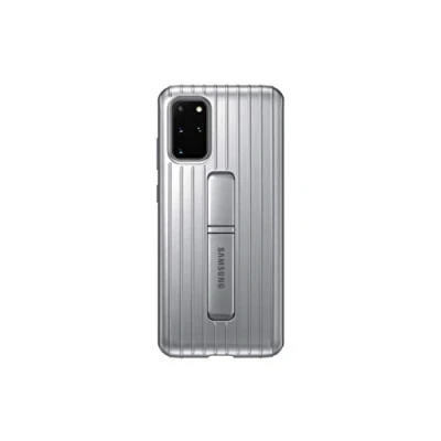 Abbildung von Samsung Galaxy S20 Plus Hülle Kunststoff Hard Case/Backcover Handyhülle Silber Shockproof/Stoßfest