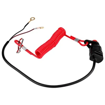 Abbildung von Für Kill Switch Boot Universal Motor Stop Tether Lanyard Atv Racing Emergency