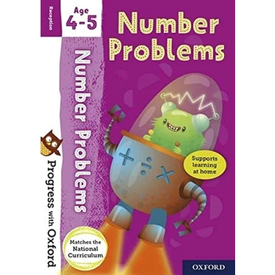 Abbildung von Progress with Oxford: Number Problems Age 4 5 Practise for School Essential Maths Skills
