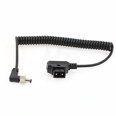 Abbildung von D Tap auf rechtwinkliges Verriegelungskabel für Atomos Shogun Flame und Ninja Inferno, PIX E7 Monitor (P tap)
